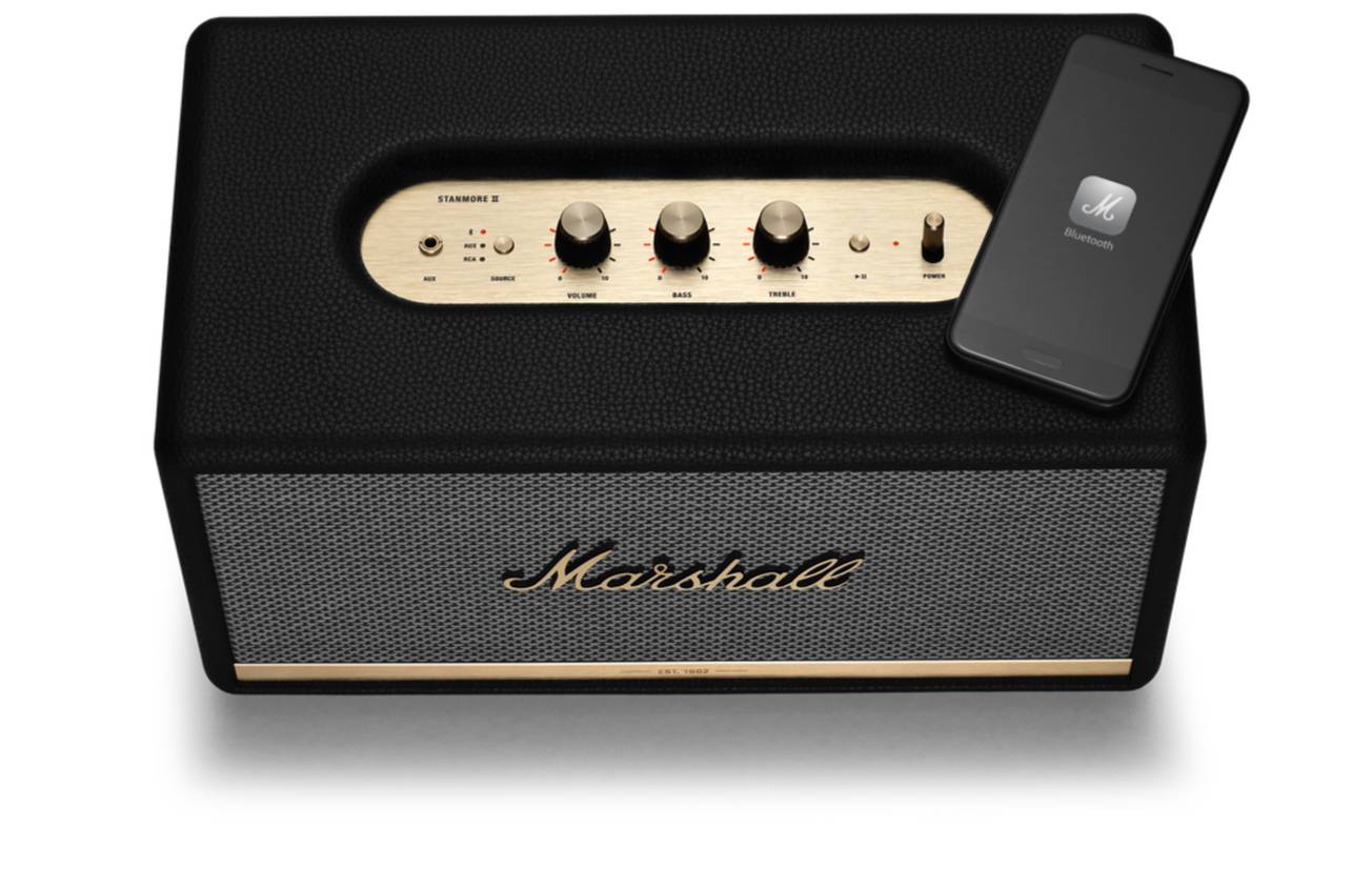 Marshall Stanmore II (B)-Recertified 80W Wireless Bluetooth Speaker