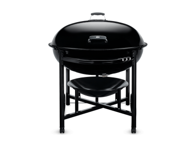 37" Weber Ranch Series Charcoal Grill In Black - Ranch Kettle