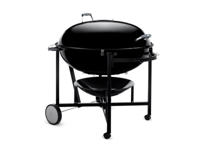 37" Weber Ranch Series Charcoal Grill In Black - Ranch Kettle