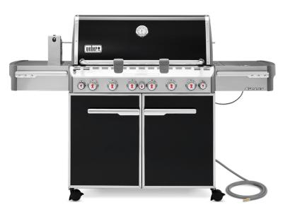 74" Weber Summit Series 6 Burner Natural Gas Grill With Built-In Thermometer - Summit E-670 NG