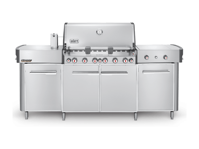 Weber Summit grill center LP (SS) 91" Summit Series 6 Burner Liquid