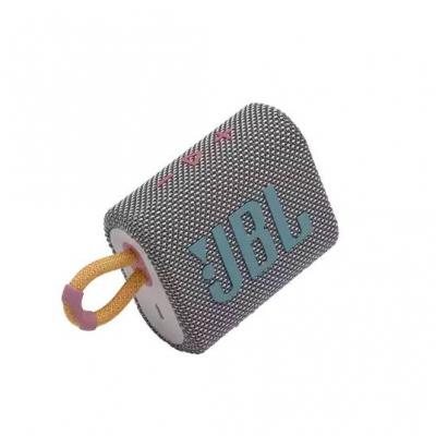 JBL Go 3 Portable Bluetooth Speaker  in Grey - JBLGO3GRYAM