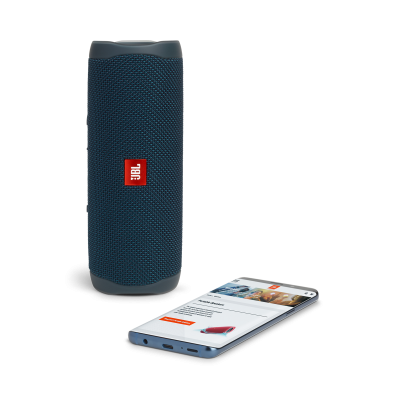 JBL FLIP 5 Portable Waterproof Speaker - JBLFLIP5BLUAM