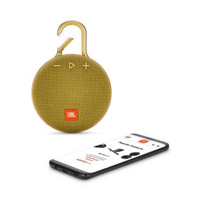 JBL A full-featured waterproof portable Bluetooth speaker with surprisingly powerful sound.-JBLCLIP3YEL