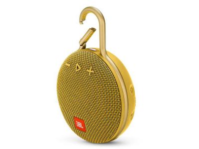 JBL A full-featured waterproof portable Bluetooth speaker with surprisingly powerful sound.-JBLCLIP3YEL