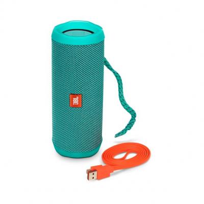 JBL full-featured waterproof portable Bluetooth speaker with surprisingly powerful sound Flip 4 (Bl) JBLFLIP4TELAM