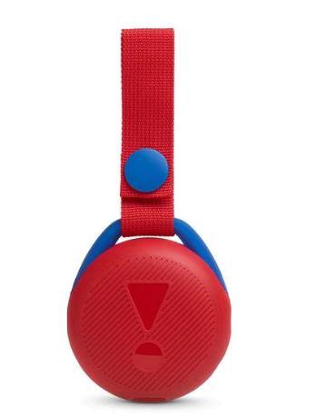 JBL Jr Pop Waterproof Portable Wireless Bluetooth Speaker with Strap  Designed for Kids, Wireless Blu