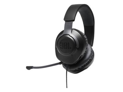 JBL Quantum 100 Wired Over-Ear Gaming Headset - JBLQUANTUM100BLKAM