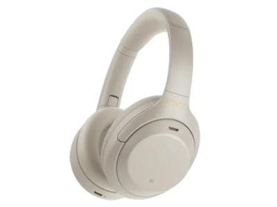 Sony Wireless Noise Cancelling Over Ear Headphones In Silver - WH1000XM4/S