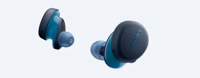 Sony Truly Wireless Headphones With Extra Bass In Blue - WFXB700/L