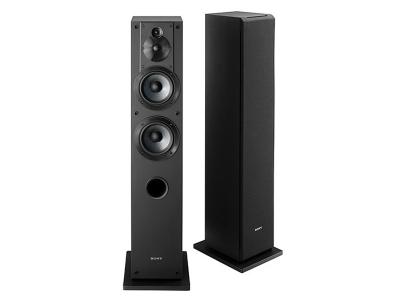 Sony - Core Series Dual 5" 3-Way Floorstanding Speaker  - Black SSCS3