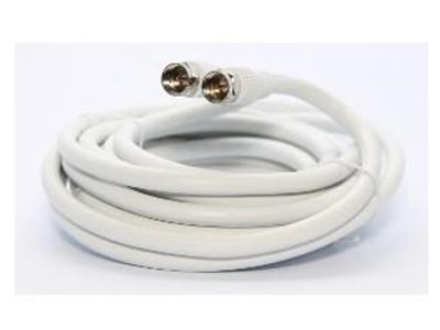 Ultralink 25 Ft Rg6 Coaxial W/f Connector White Ultralinkhome UHRG625C