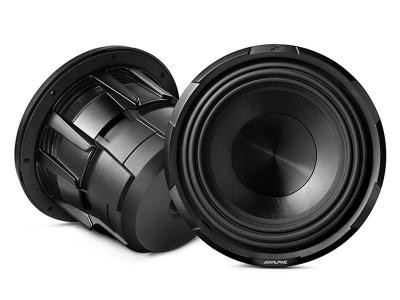 Alpine X-Series 10" subwoofer with dual 4-ohm voice coils - X-W12D4