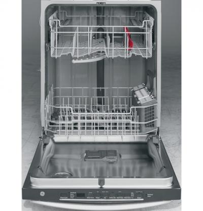 24" GE Built-In Tall Tub Dishwasher with Hidden Controls - GDT635HSMSS