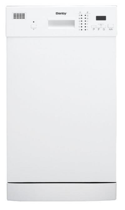 18" Danby White Dishwasher - DDW1804EW