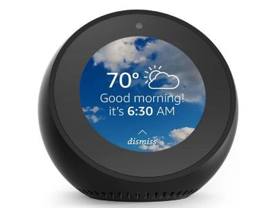 Amazon Echo Spot Smart Speaker In Black - Amazon Echo Spot