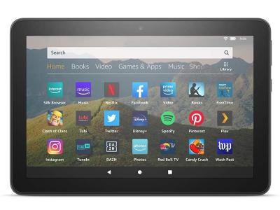 Amazon Fire HD 8 32/64 GB Tablet With HD Display In Black