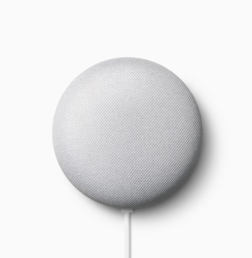 Google Nest Nest Mini (Chalk) Smart Speaker With Built-In Google Ass