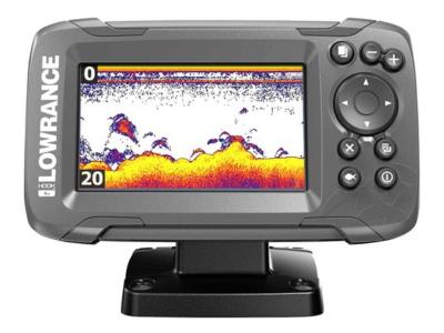 Lowrance HOOK² 4x Fish Finder With Bullet Skimmer Transducer - 000-14012-001