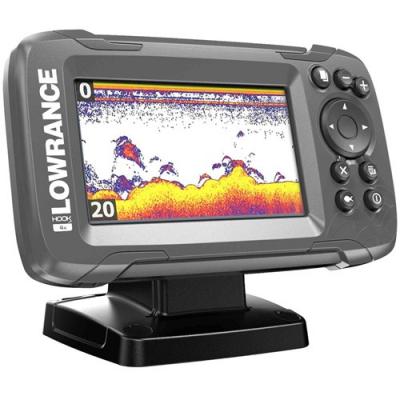 Lowrance HOOK² 4x Fish Finder With Bullet Skimmer Transducer - 000-14012-001