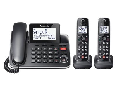 Panasonic Corded Or Cordless Phone With 2 Way Recording - KXTGF872B