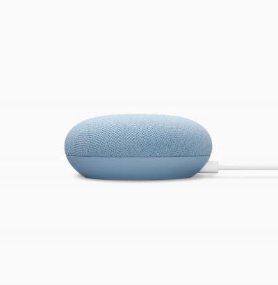 Google Nest Smart Speaker With Built-In Google Assistant - Nest Mini (Sky)