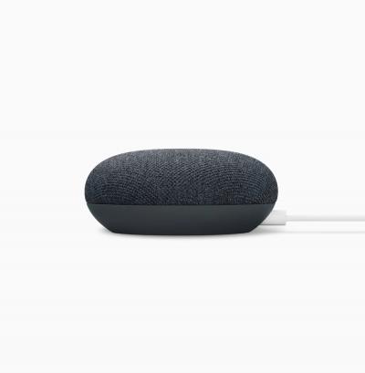 Google Nest Smart Speaker With Built-In Google Assistant - Nest Mini (Charcoal)