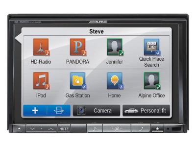 Alpine Navigation Receiver With 8 Inch Screen - INEZ928