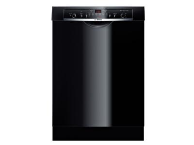 24" Bosch Recessed Handle Ascenta Dishwasher In Black - SHE3AR76UC
