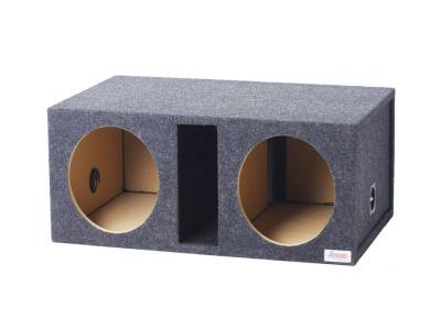 Atrend 15 Inch Dual Vented SPL Carpeted Enclosure - 15SPLDV