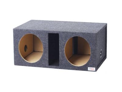 Atrend 12 Inch Dual Vented SPL-Carpeted Enclosure - 12SPLDV