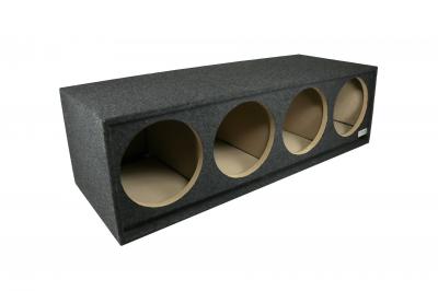 Atrend 12 Inch Four Hole Vented Subwoofer Enclosure - E12QV