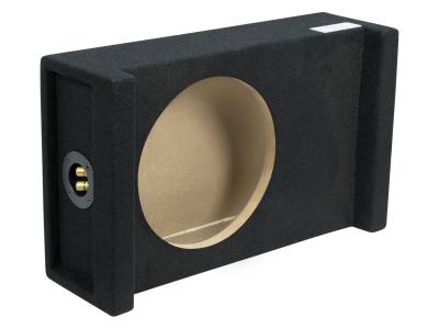 Atrend 12 Inch Single Shallow Sealed Downfire Subwoofer Enclosure - 12AME