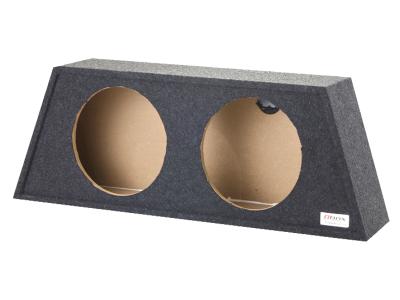 Atrend Dual 12 Inch Sealed Carpeted Subwoofer Enclosure - A212-12CP