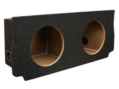 Atrend Dual 12 Inch Sealed Carpeted Subwoofer Enclosure - A216-12CP