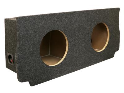 Atrend Dual 10 Inch Sealed Carpeted Subwoofer Enclosure - A216-10CP