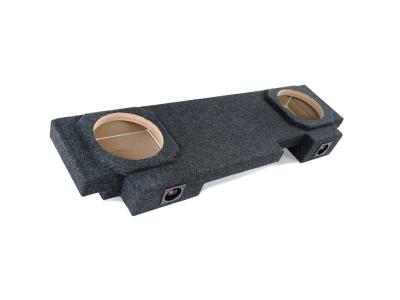 Atrend Dual 10 Inch Sealed Carpeted Subwoofer Enclosure - A192-10CP