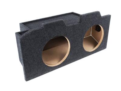 Atrend Dual 10 Inch Sealed Carpeted Subwoofer Enclosure - 10CB