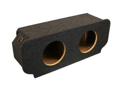 Atrend Dual 10 Inch Sealed Carpeted Subwoofer Enclosure - CD-10CB
