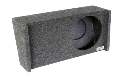 Atrend Single 10 Inch Sealed Carpeted Subwoofer Enclosure - A341-10CP