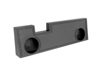 Atrend Dual 10 Inch Sealed Spraylinered Subwoofer Enclosure - A393-10