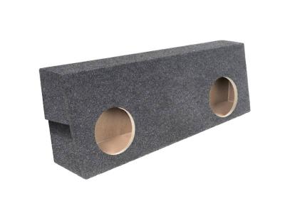 Atrend Dual 12 Inch Sealed Carpeted Subwoofer Enclosure - A604-12CP