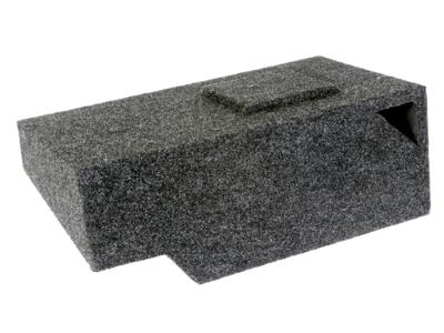 Atrend Single 10 Inch Vented Carpeted Subwoofer Enclosure - A141-10CPV