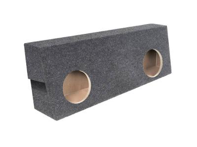 Atrend Dual 10 Inch  Sealed Carpeted Subwoofer Enclosure - A604-10CP