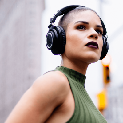 Audio Technica Wireless Over-Ear Headphones - ATH-M50XBT