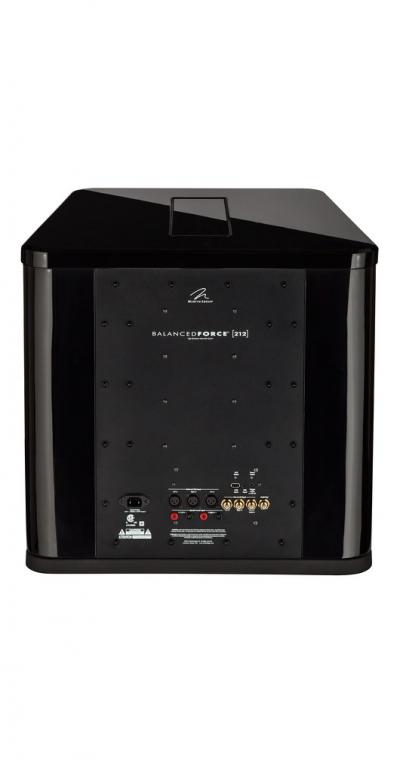 Martin Logan BalancedForce Series Powered Subwoofer With Sealed Cabinets In Black - BalancedForce 210 (B)