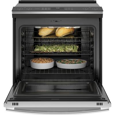 30" GE Profile 5.3 Cu. Ft. Slide-In Induction Range With Wifi - PCHS920YMFS