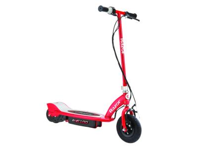 Razor Hand Operated Electric Scooter In Red - E100 Electric Scooter (R)