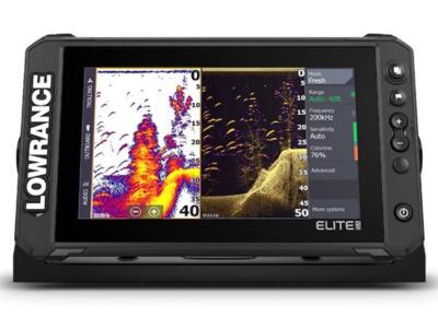 Lowrance 9 Inch Elite Touchscreen Fishing System With No Transducer - 000-15707-001