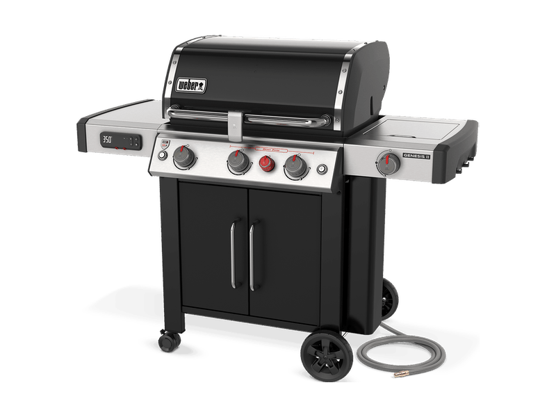 Black Natural Gas Weber Genesis II EX335 Smart Grill BBQ 66016601 